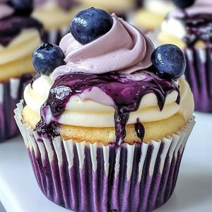 Blueberry Cupcake
