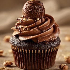 Ferroro Rocher Cupcake