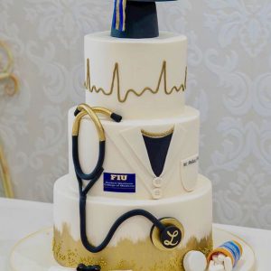 3 Tier Doctor Theme Cake