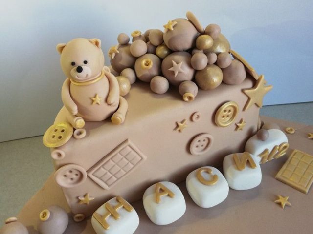Chocolate Teddy Half Birthday Cake