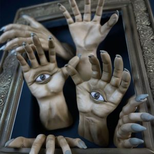 Scary Hands Cake
