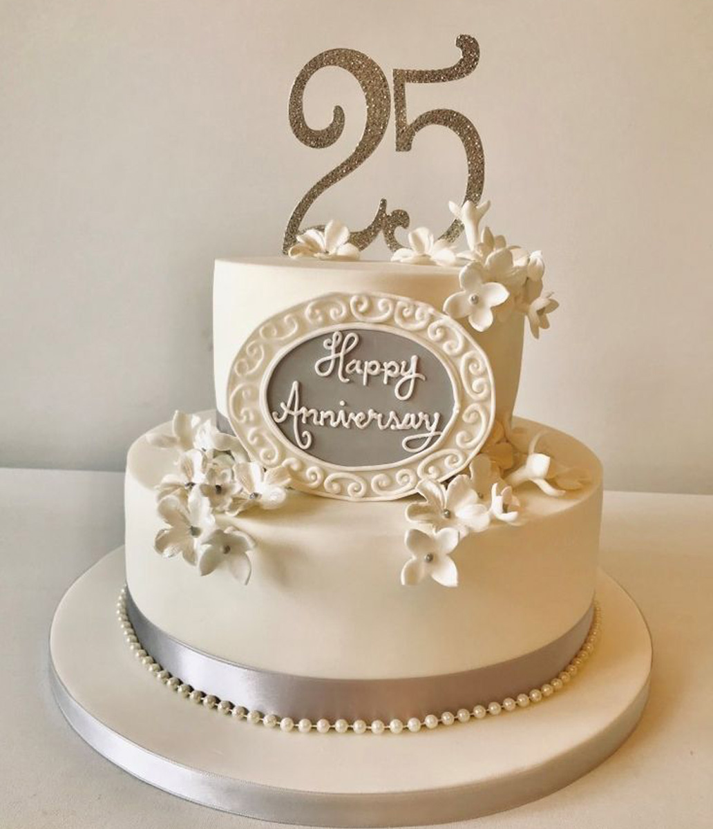 25th Anniversary Cake 25th Anniversary Cake - Image 1
