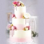 3 Tyre Macaroon Wedding Cake