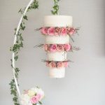 4 Tier Hanging Wedding Cake
