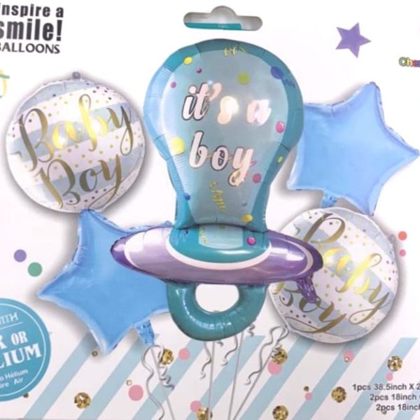 Air or Helium Balloon Baby Boy