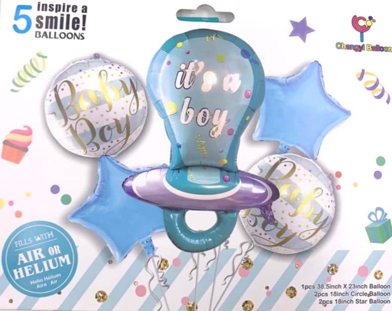 Air or Helium Balloon Baby Boy Air or Helium Balloon Baby Boy - Image 1