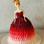 Barbie Royal Lady Cake