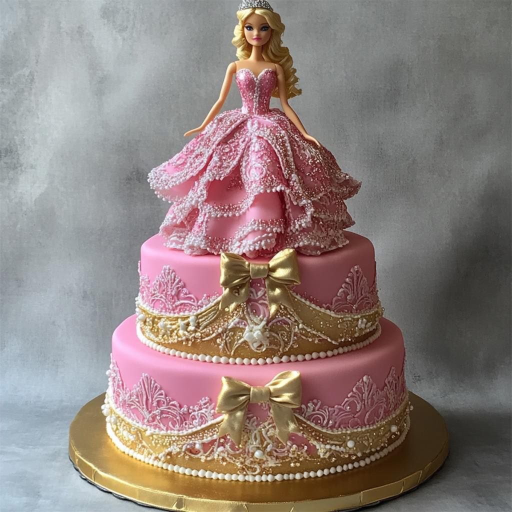 Barbie Royal Princess Cake