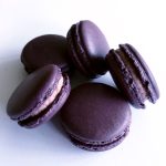 Black Currant Italian Macrons