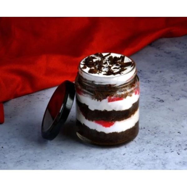 Black Forest Jar Cake