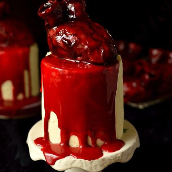 Bleeding Heart Cake