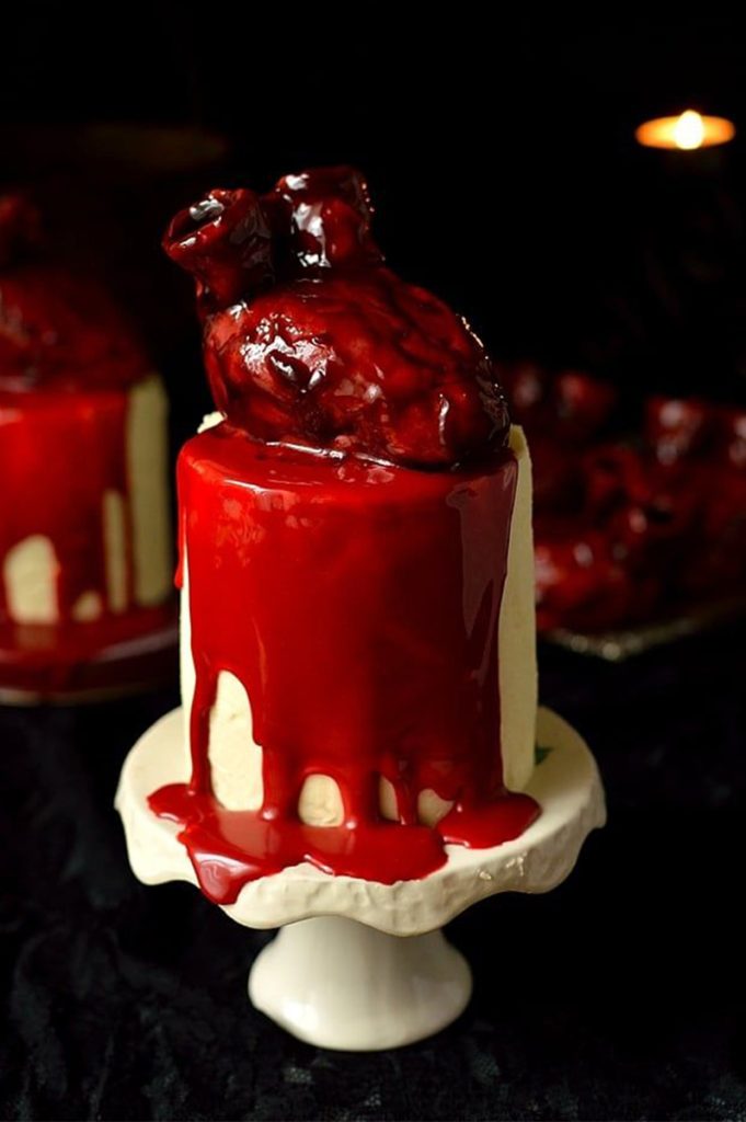 Bleeding Heart Cake