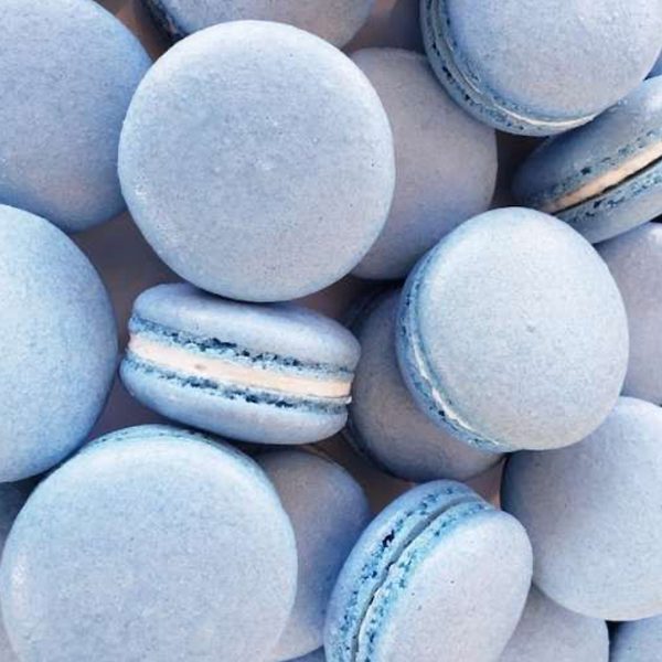 Blueberry Italian Macrons