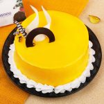 Blueberry with Mango Cake