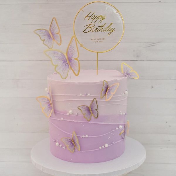 Butterflies Cake