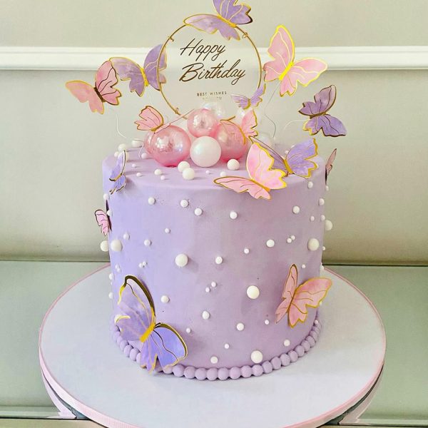 Butterfly Theme Cake