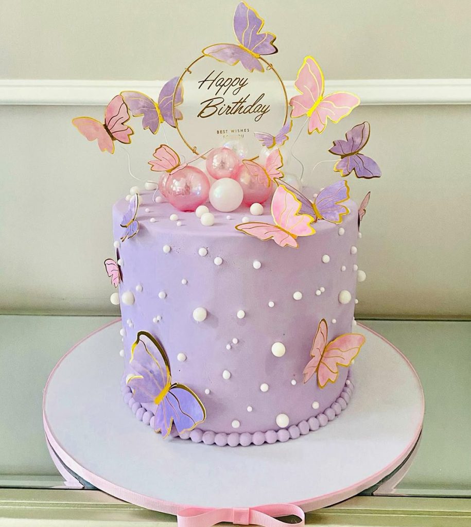 Butterfly Theme Cake