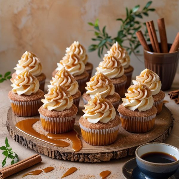 Caramel Drip Cupcake
