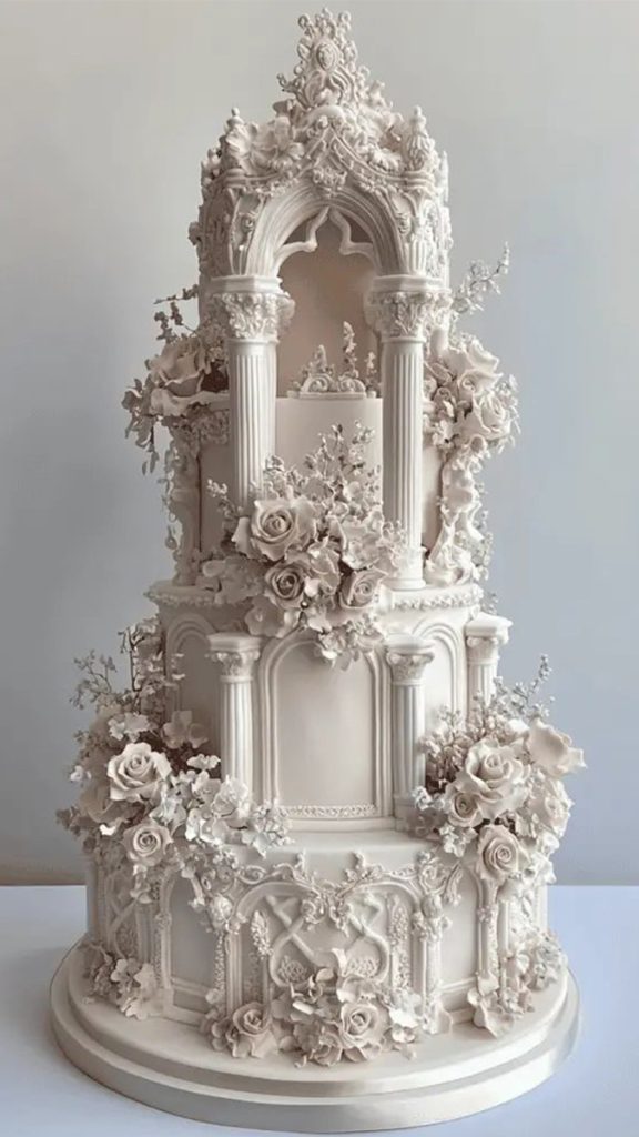 Castle Wedding Cake - 2
