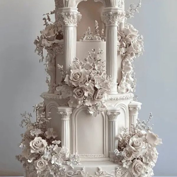 Castle Wedding Cake - 2