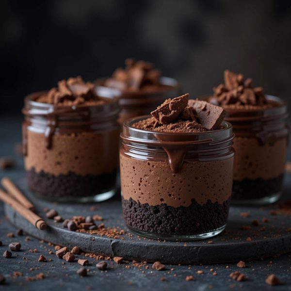 Choco Truffle Jar Cake