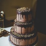 Chocolate Drip Wedding Cake