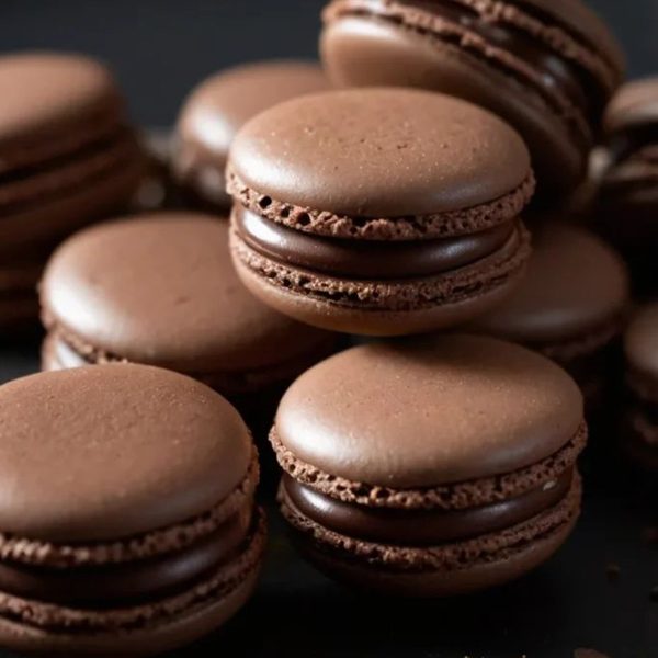 Chocolate Italian Macrons