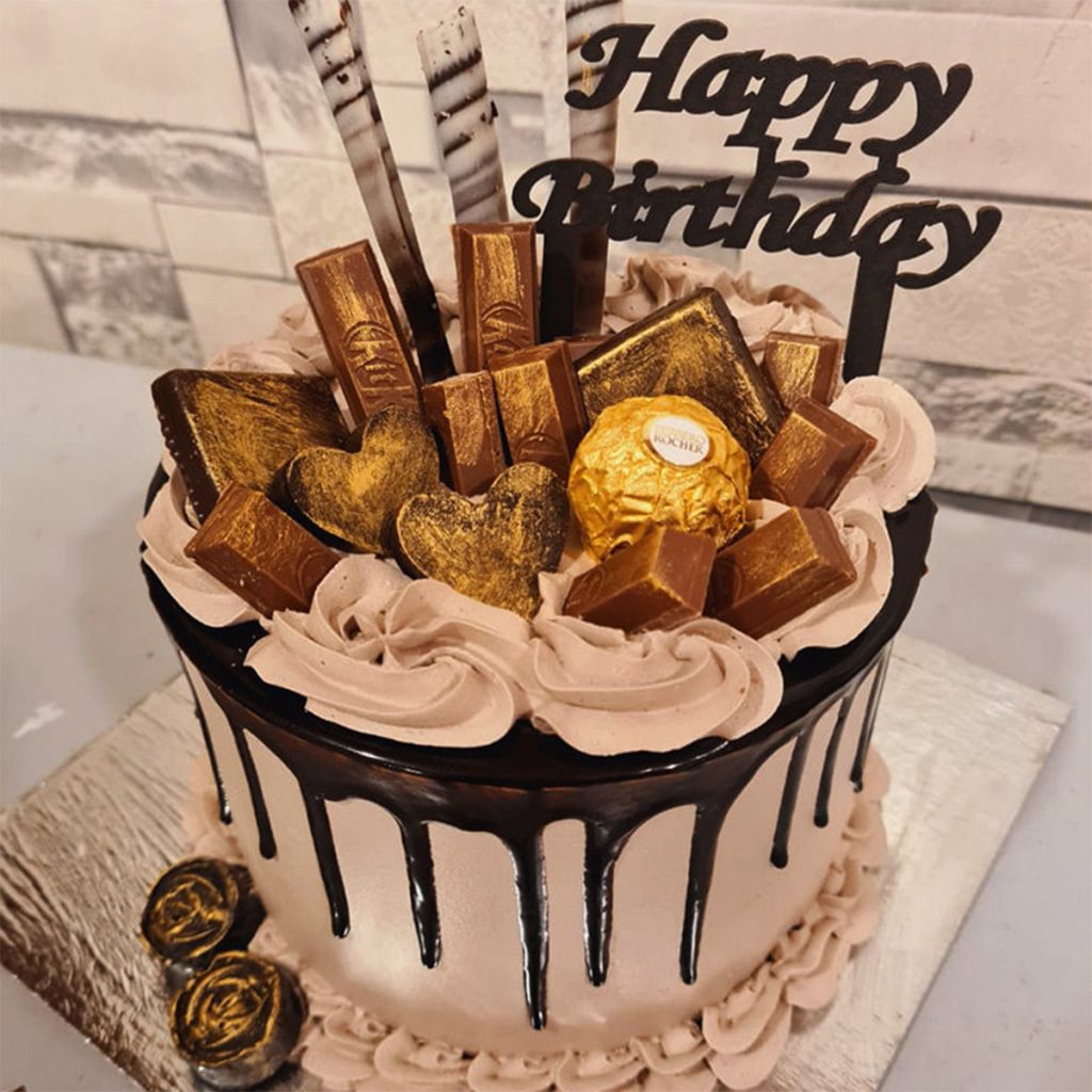 Chocolate Loaded Birthday Cake