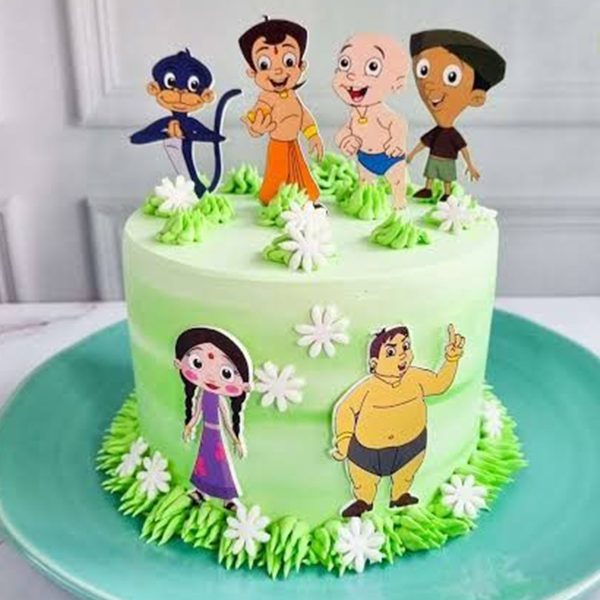 Chota Bheem Theme Cake