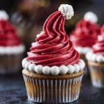Christmas Hat Cupcake