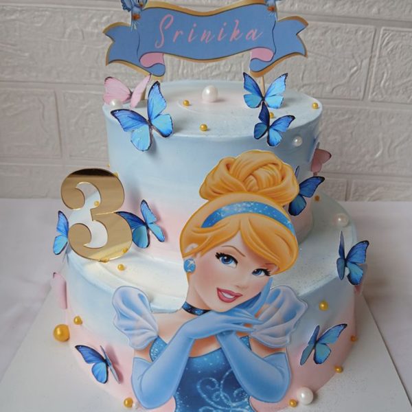 Cinderella Theme Cake