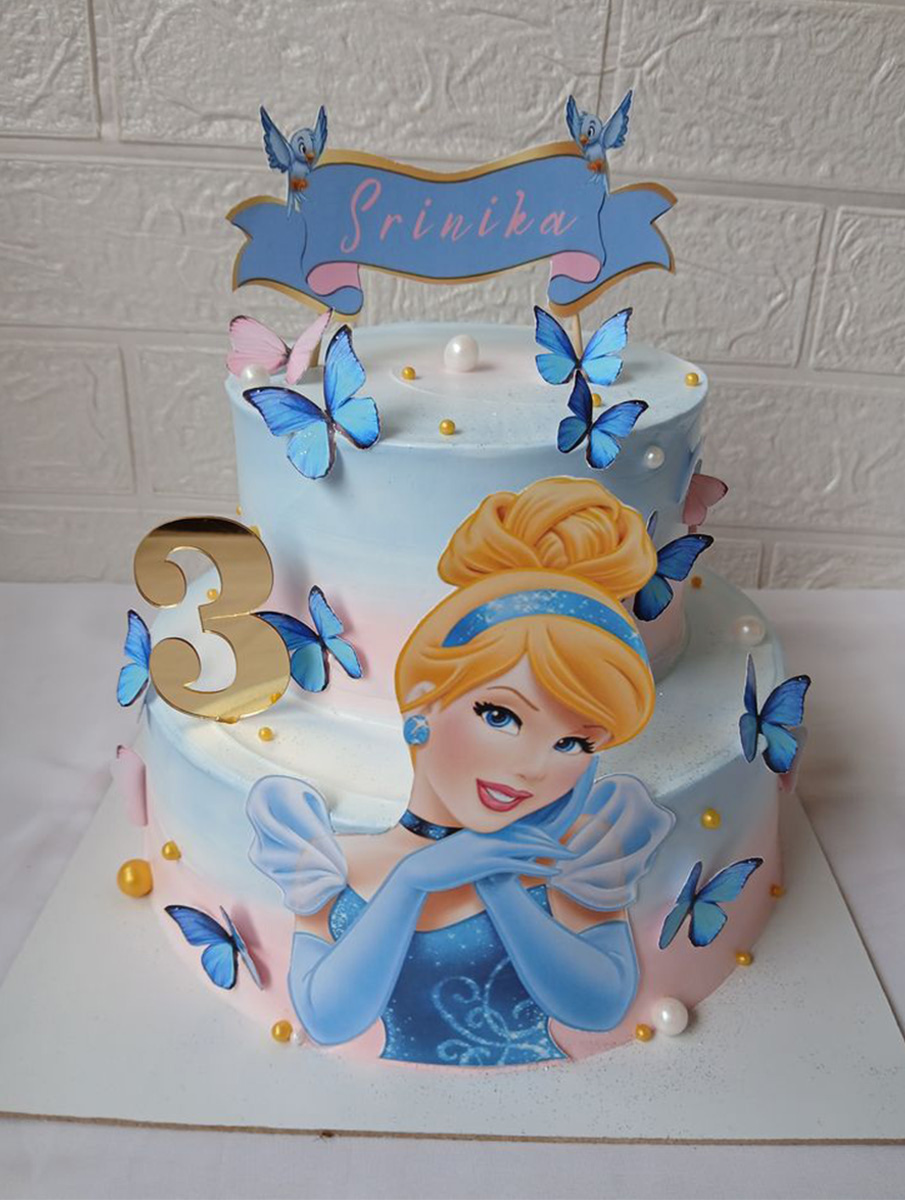 Cinderella Theme Cake 1 Cinderella Theme Cake