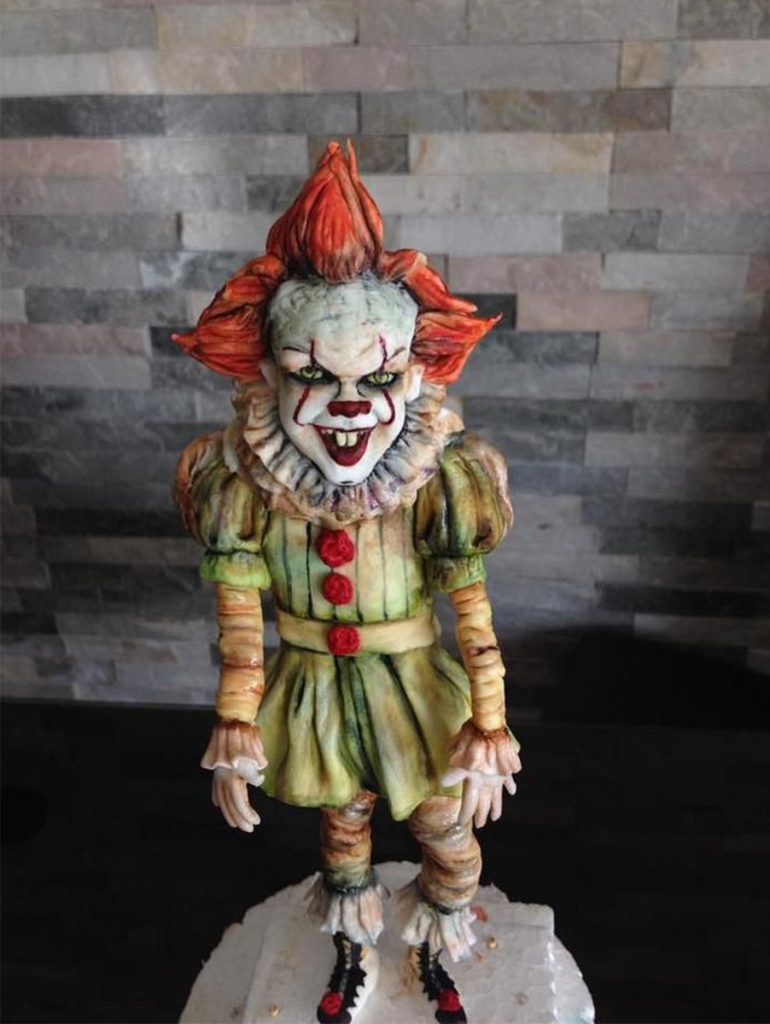 Clown Horror Themed Cake