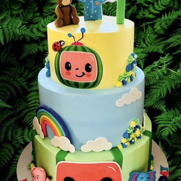 Coco Melon Themed Cake