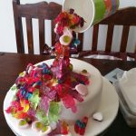 Colourful Candy Drop Cake