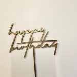 Cursive Happy Birthday