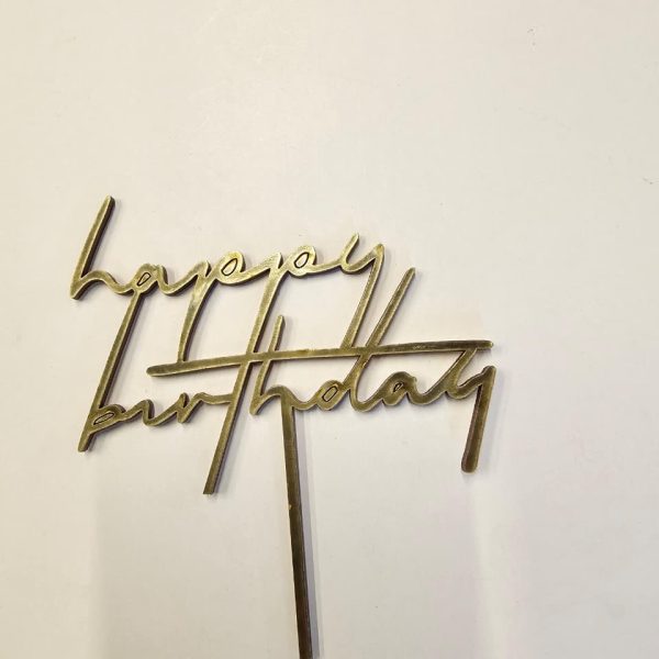 Cursive Happy Birthday