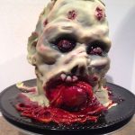 Devil Horror Themed Cake