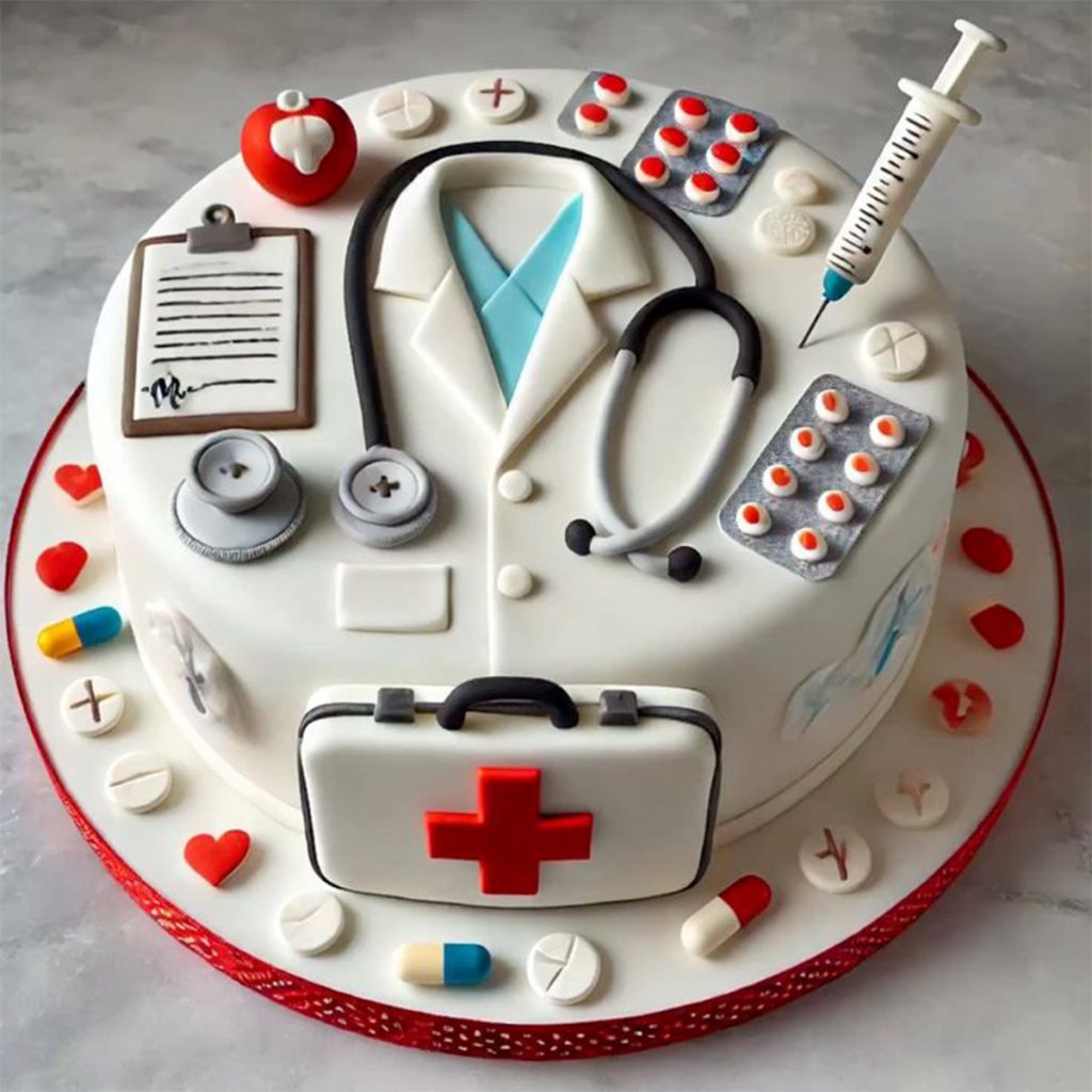 Doctor Theme Cake