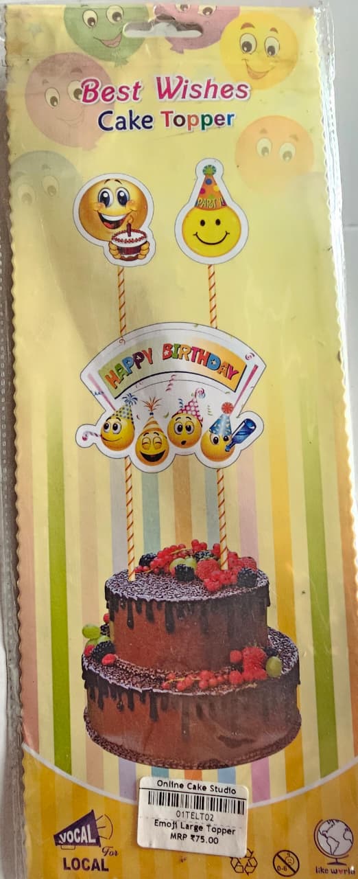 Emoji Large Topper 1 Emoji Large Topper - Image 1