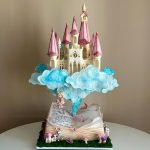 Fantasy Story Anti Gravity Cake