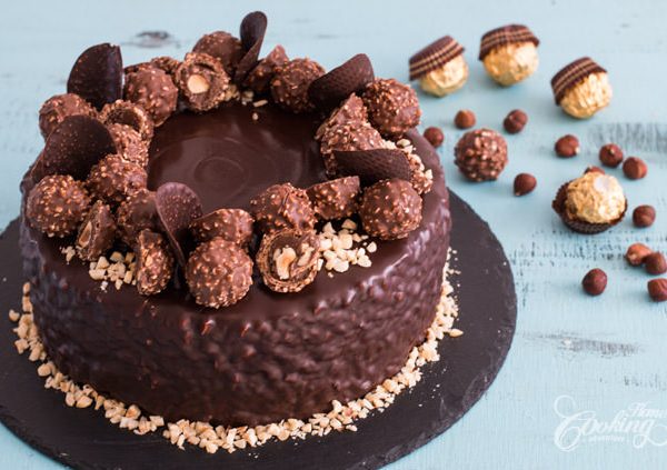 Ferrero Rocher Cake