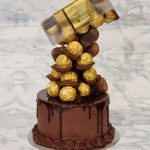 Ferro Rocher Dumping Anti Gravity Cake
