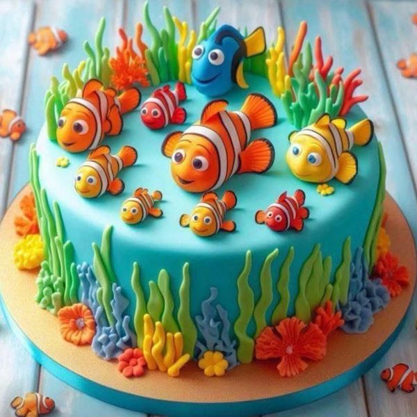 Finding Nemo Cake