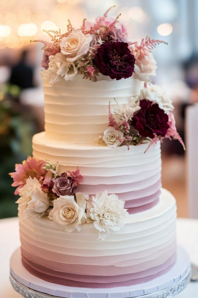 Floral Wedding Cake