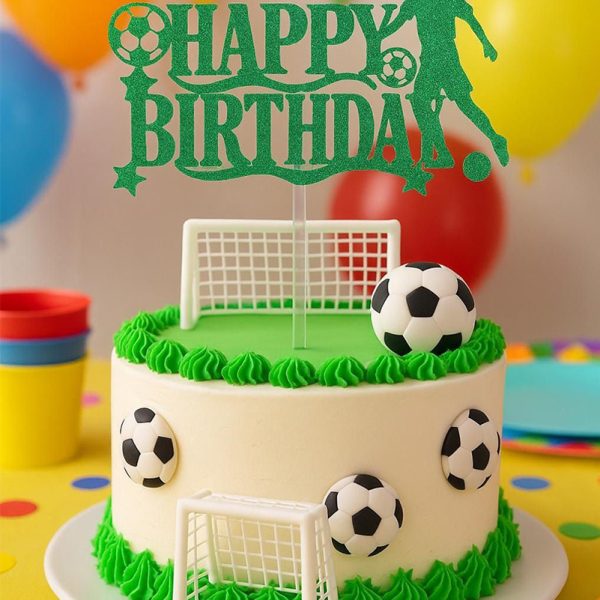 Football Theme Birthday Cake