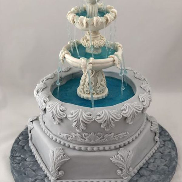 Fountain Designer Cake