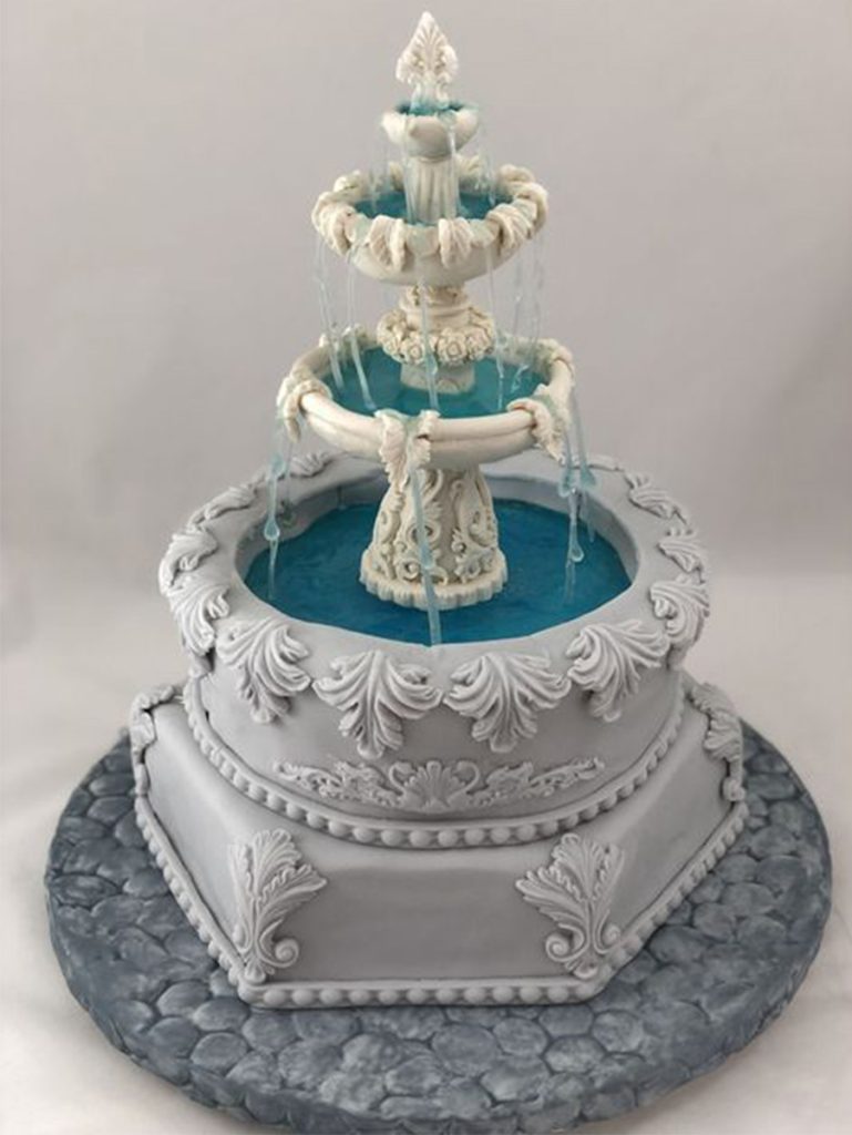Fountain Designer Cake