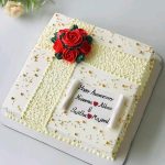 Gift Box Designed Anniversary Cake