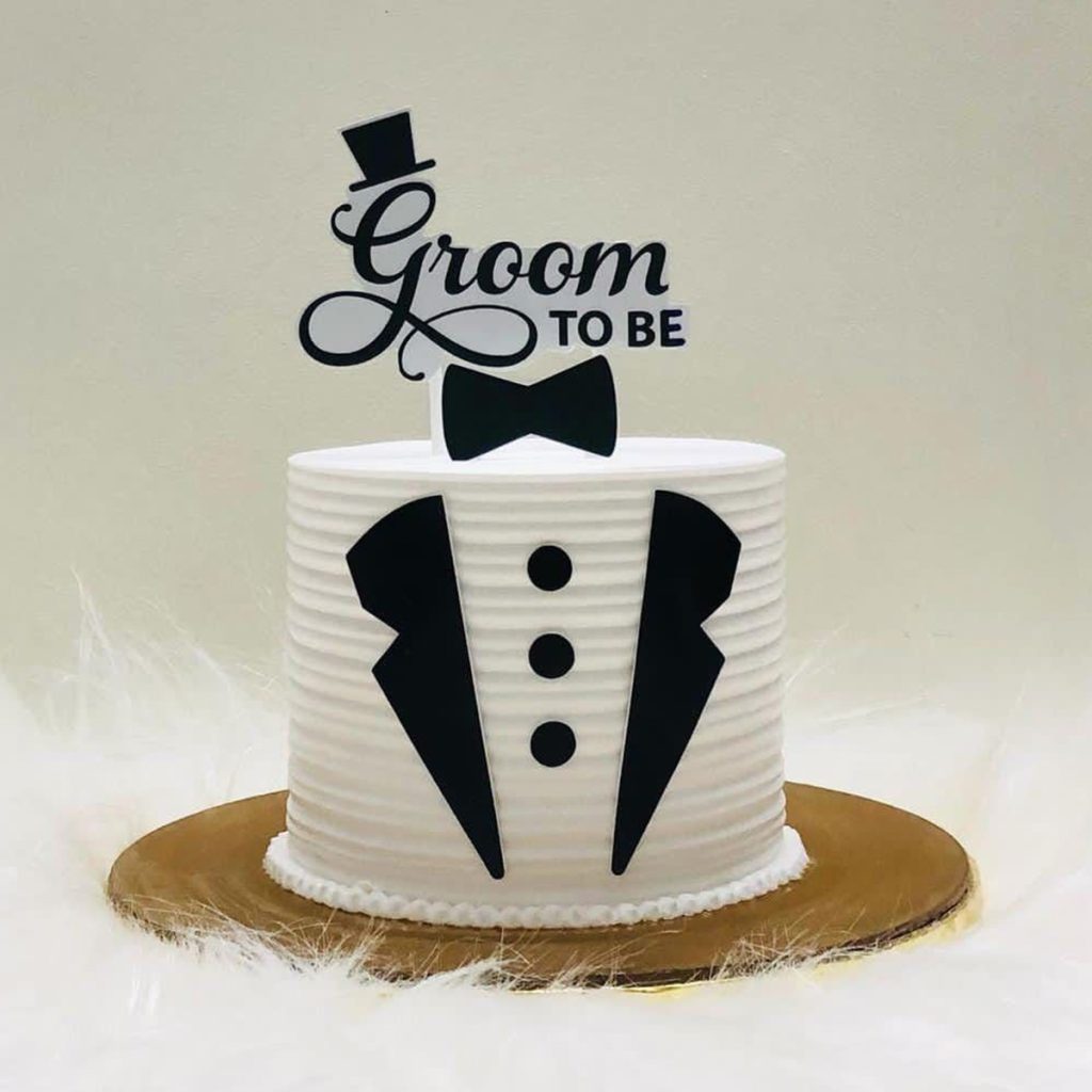 Groom To Be Design Cake
